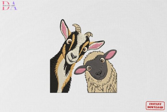 Goat and Sheep Friends