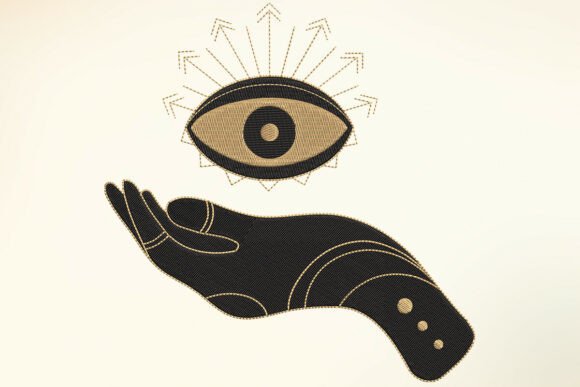 Radiant Eye and Mystical Hand