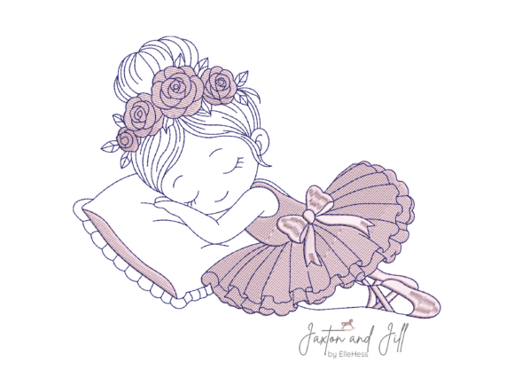 Sleeping Baby Ballerina